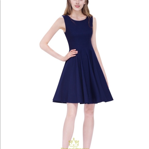 Romeo & Juliet Couture Dresses & Skirts - Romeo & Juliet Couture Blue Fit & Flare Dress